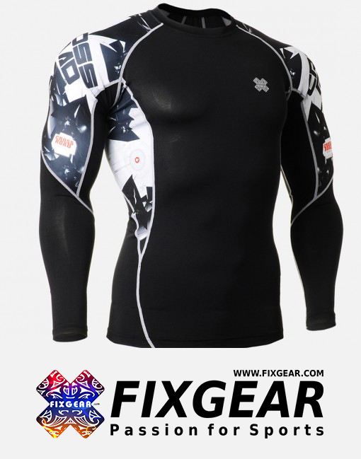 FIXGEAR C2L-B17 Compression Base Layer Shirt  1