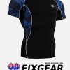 FIXGEAR C2S-B1 Compression Base Layer Shirt Short Sleeve