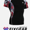 FIXGEAR C2S-B19R Compression Base Layer Shirt Short Sleeve
