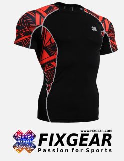 FIXGEAR C2S-B2 Compression Base Layer Shirt Short Sleeve