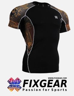 FIXGEAR C2S-B27 Compression Base Layer Shirt Short Sleeve