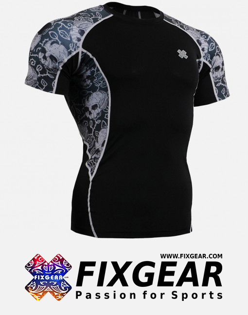 FIXGEAR C2S-B40 Compression Base Layer Shirt Short Sleeve  1