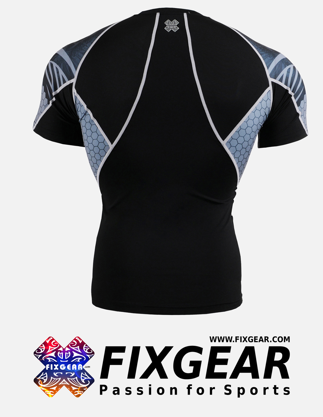 FIXGEAR C2S-B41 Compression Base Layer Shirt Short Sleeve