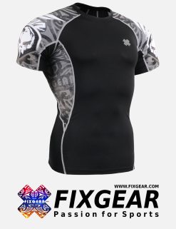 FIXGEAR C2S-B43 Compression Base Layer Shirt Short Sleeve