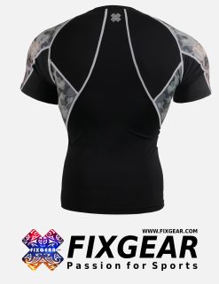 FIXGEAR C2S-B45 Compression Base Layer Shirt Short Sleeve