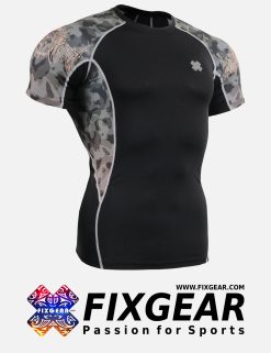 FIXGEAR C2S-B45 Compression Base Layer Shirt Short Sleeve