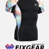 FIXGEAR C2S-B49 Compression Base Layer Shirt Short Sleeve