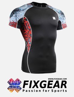 FIXGEAR C2S-B73 Compression Base Layer Shirt Short Sleeve