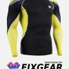 FIXGEAR C3L-B70Y Compression Base Layer Shirt