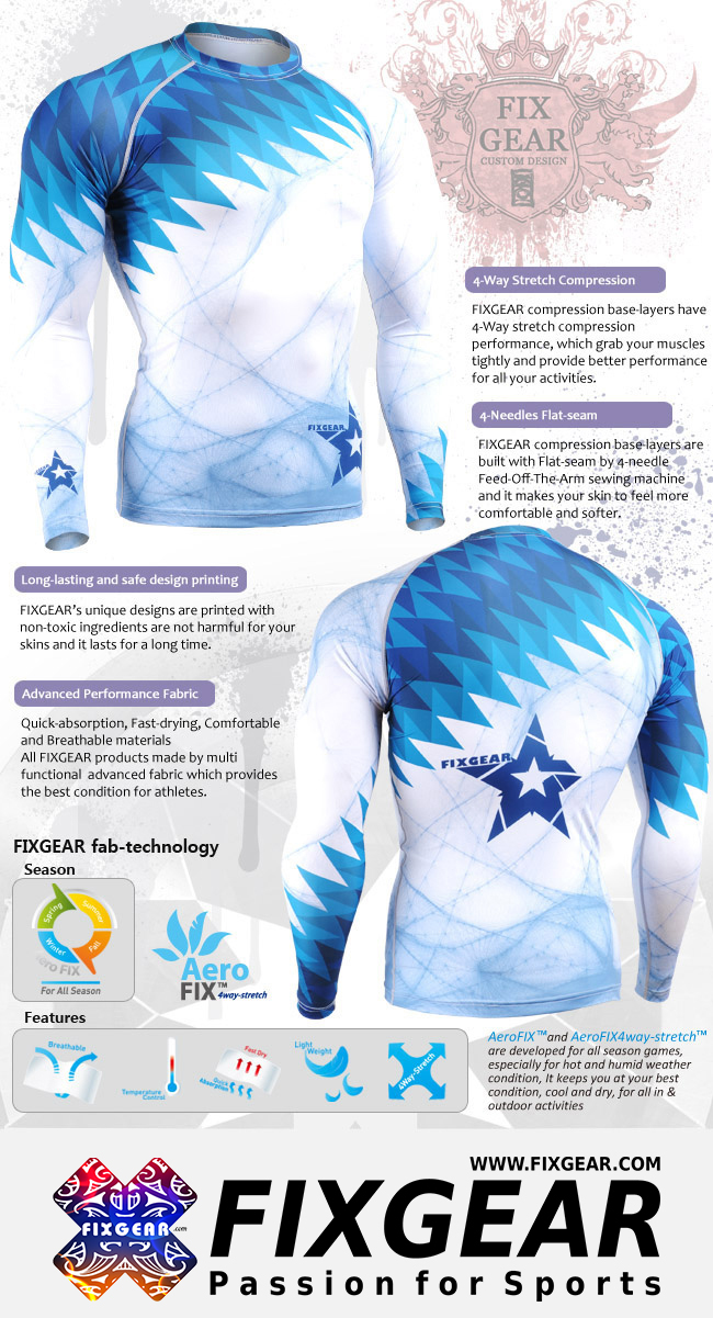 FIXGEAR CFL-65 Compression Base Layer Shirt