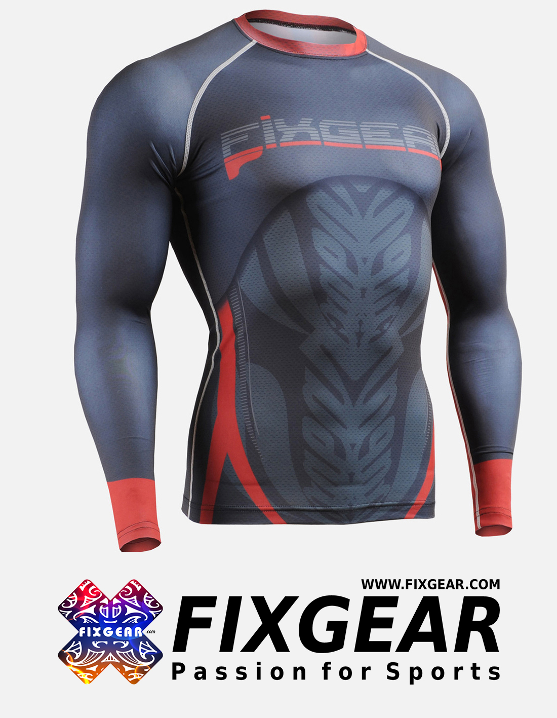 FIXGEAR CFL-72 Compression Base Layer Shirt