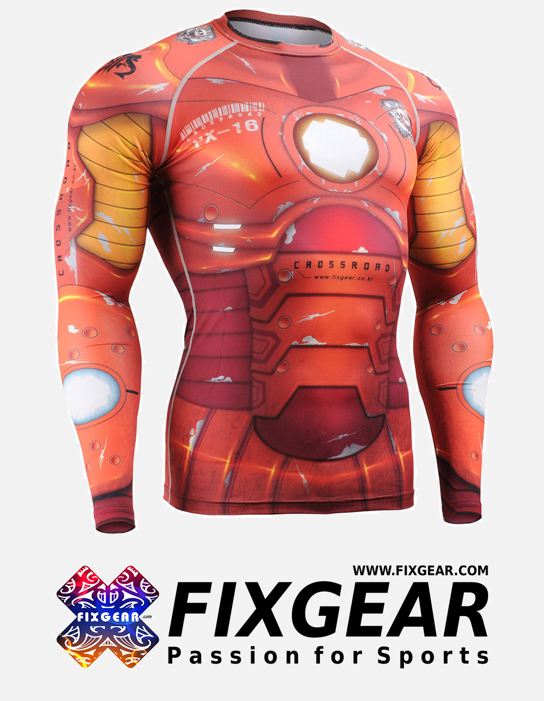 FIXGEAR CFL-8 Compression Base Layer Shirt