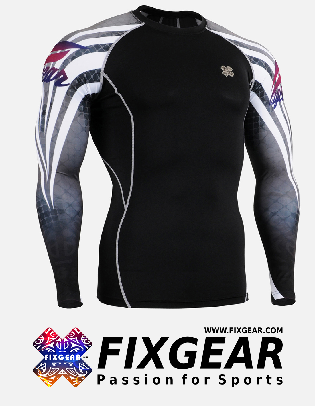 FIXGEAR CPD-B38 Compression Base Layer Shirt