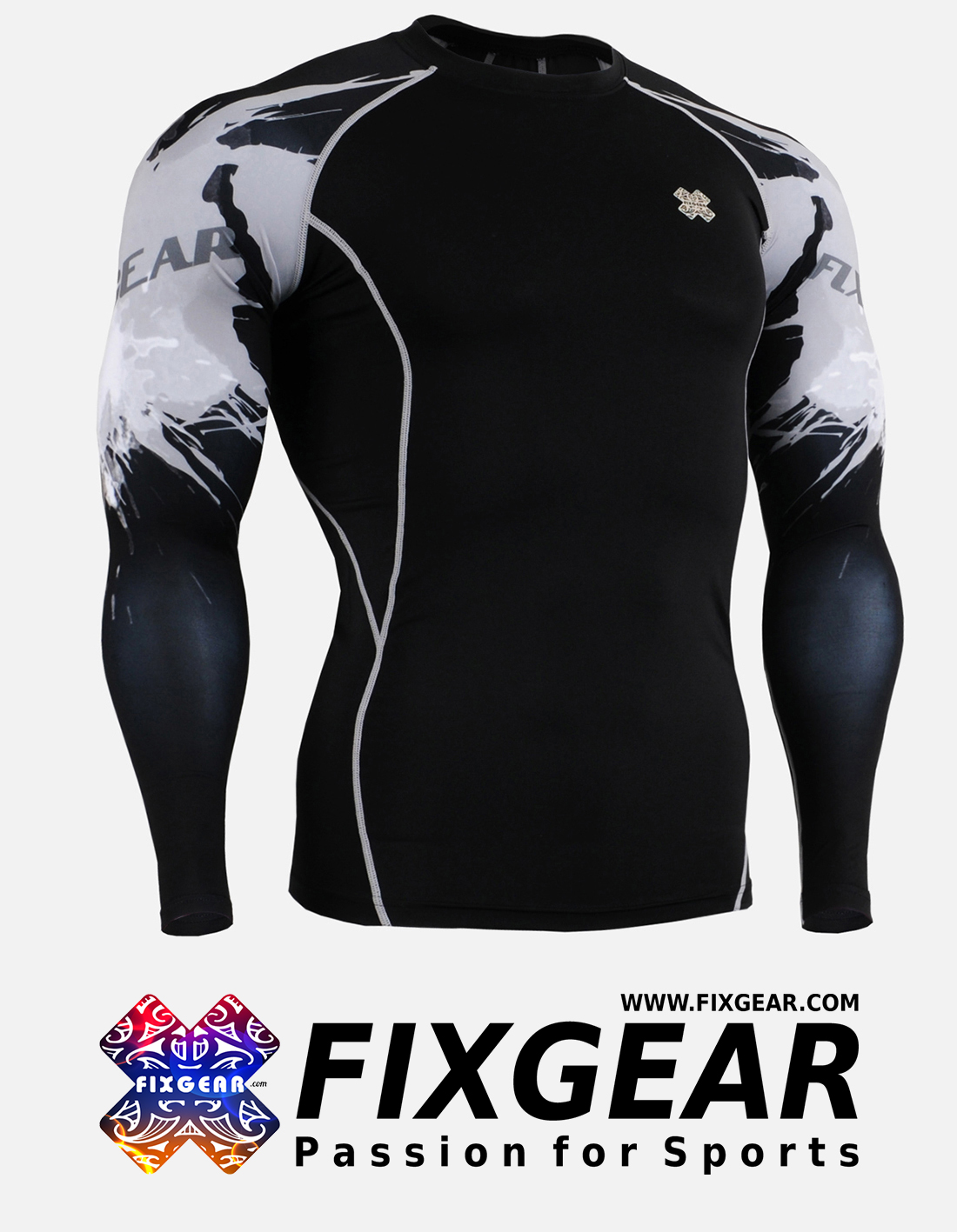 FIXGEAR CPD-B54 Compression Base Layer Shirt