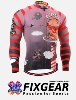 FIXGEAR CS-1601 Men's Cycling  Jersey Long Sleeve