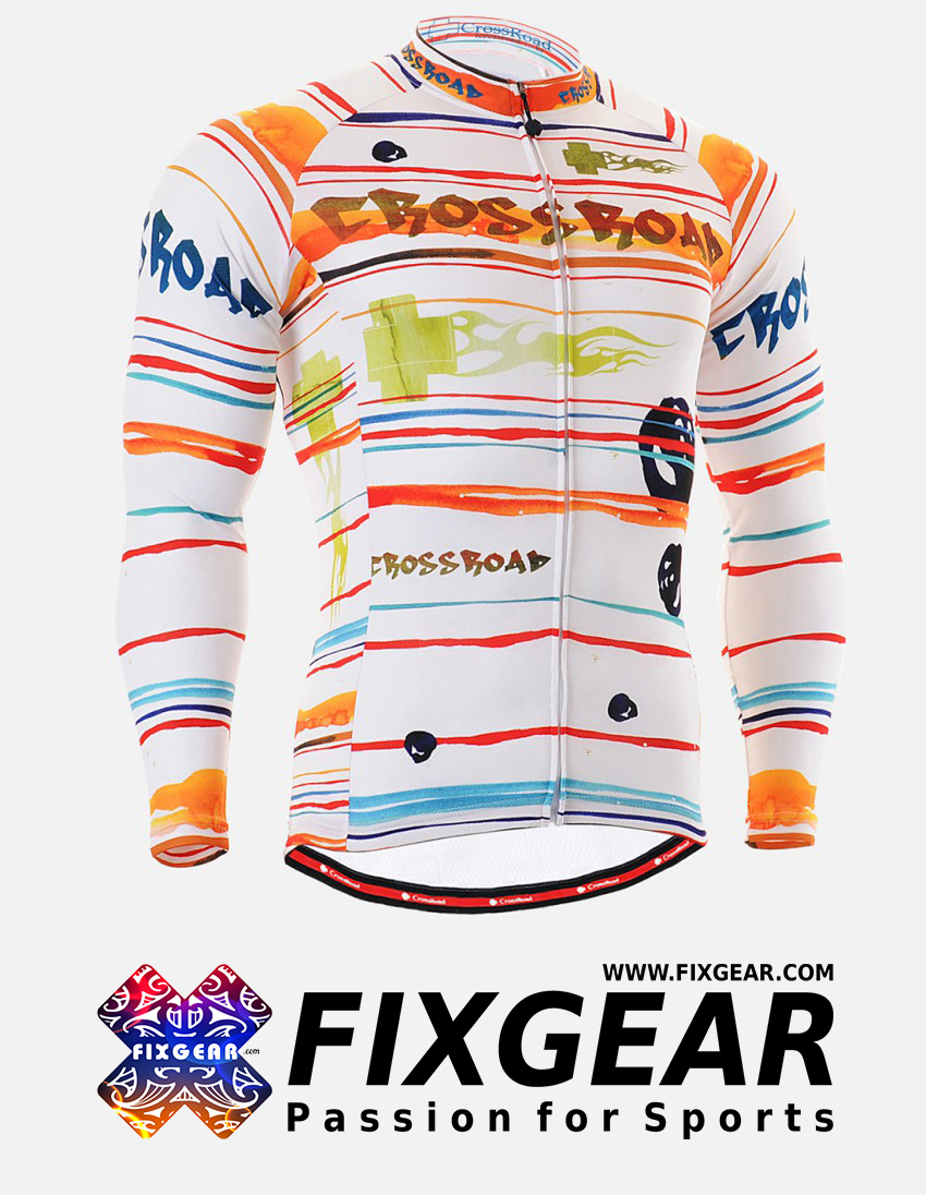 FIXGEAR CS-2001 Men’s Cycling  Jersey Long Sleeve 1