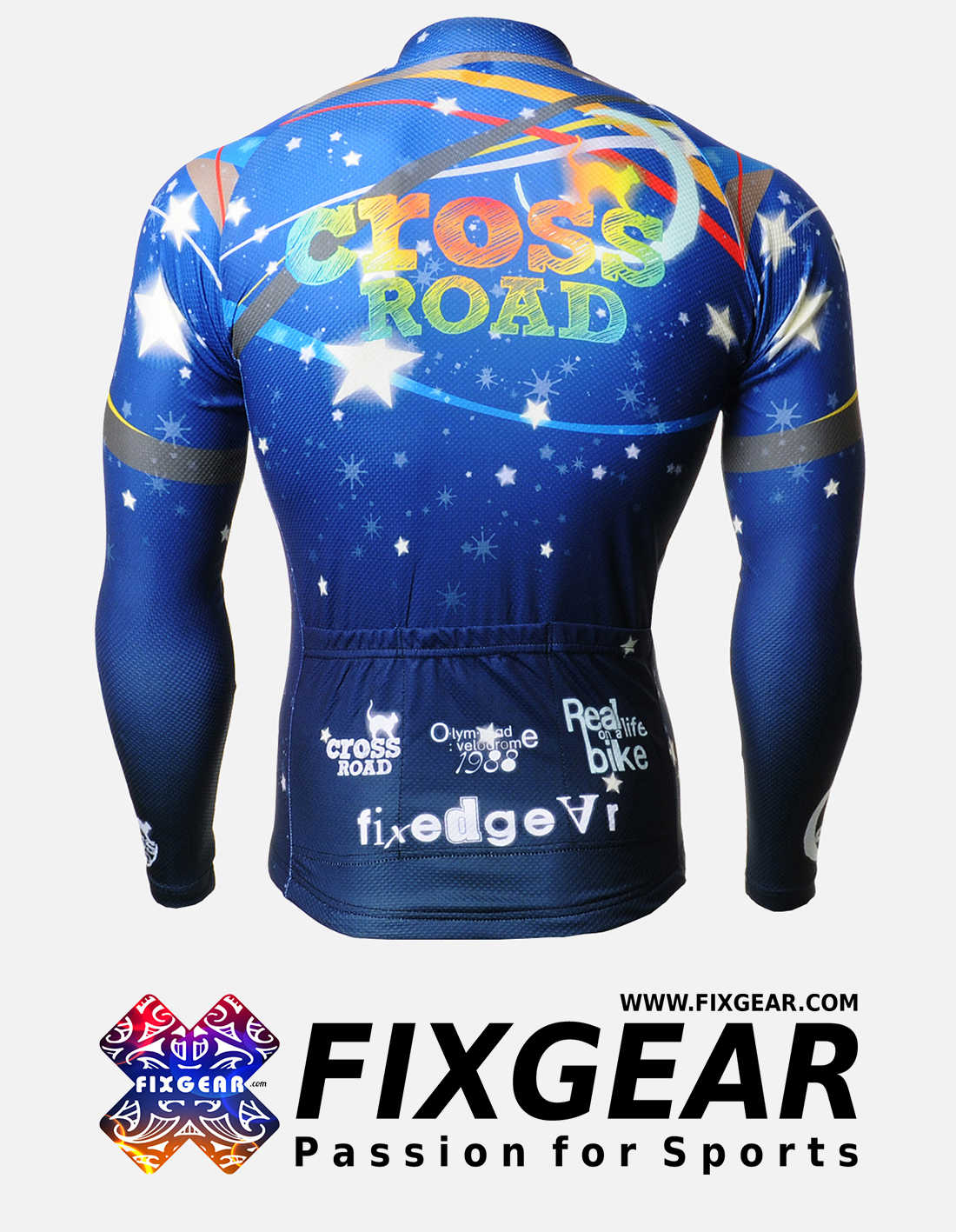 FIXGEAR CS-2301 Men's Cycling  Jersey Long Sleeve