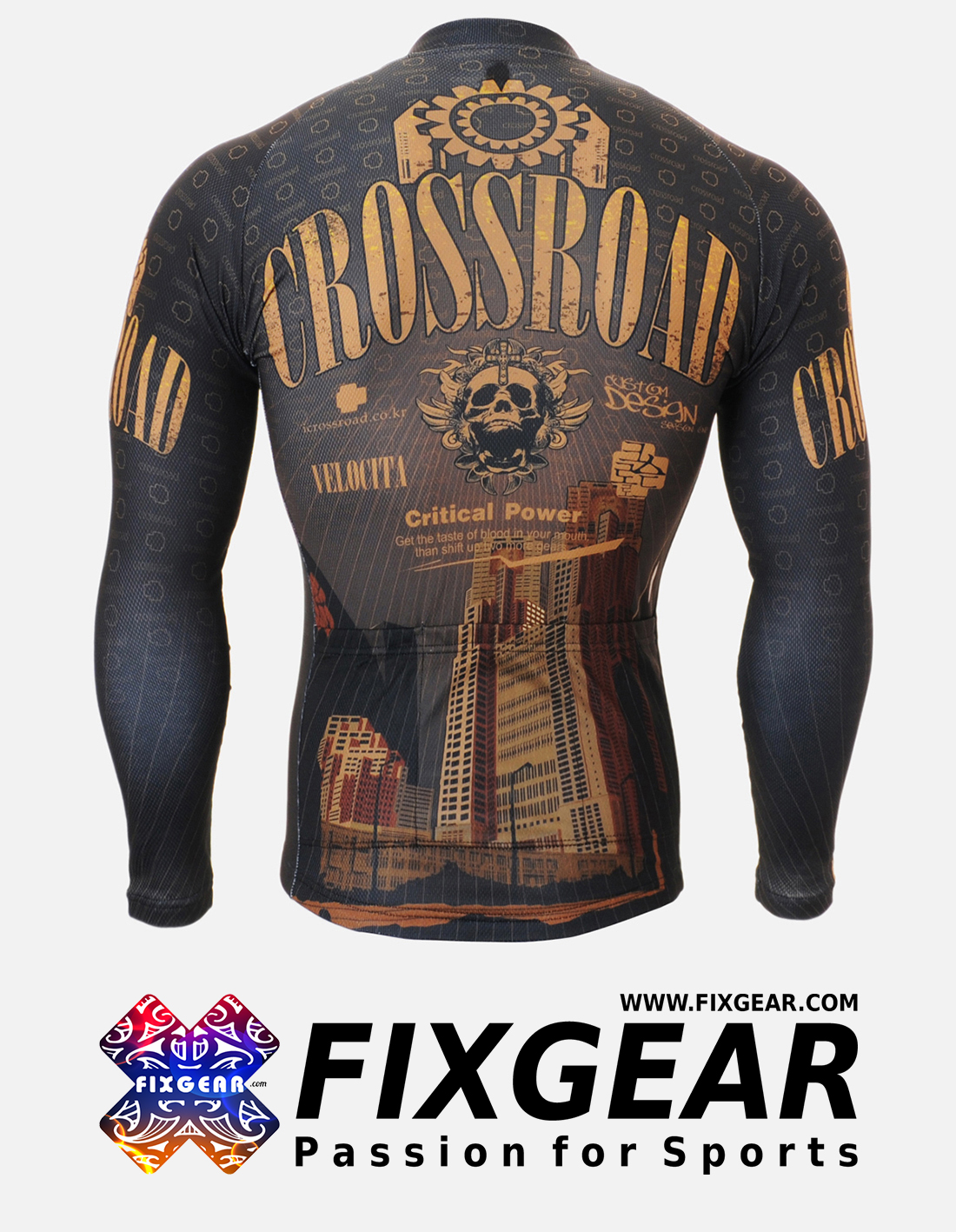 FIXGEAR CS-2701 Men's Cycling  Jersey Long Sleeve