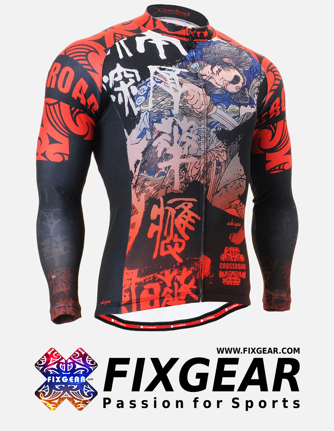 FIXGEAR CS-2801 Men's Cycling  Jersey Long Sleeve