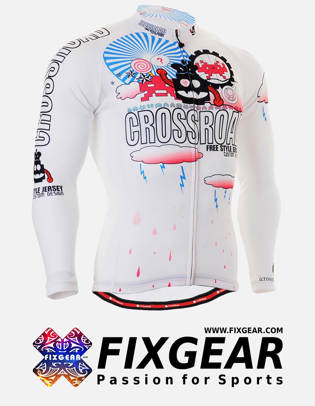 FIXGEAR CS-2901 Men's Cycling  Jersey Long Sleeve