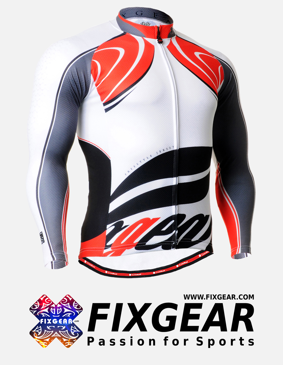 FIXGEAR CS-3601 Men's Cycling  Jersey Long Sleeve