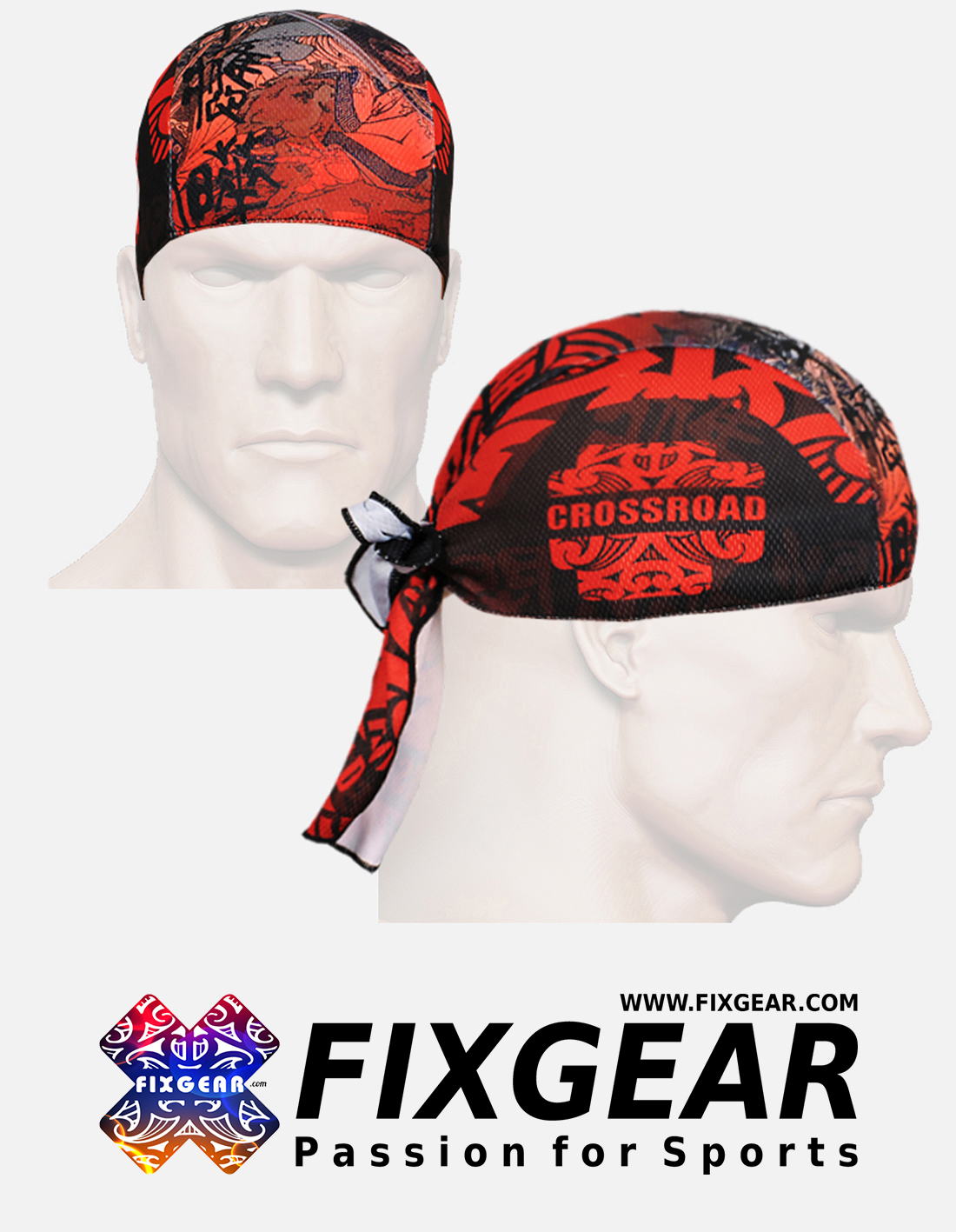 FIXGEAR D-28 Cycling Skull cap, Bandana