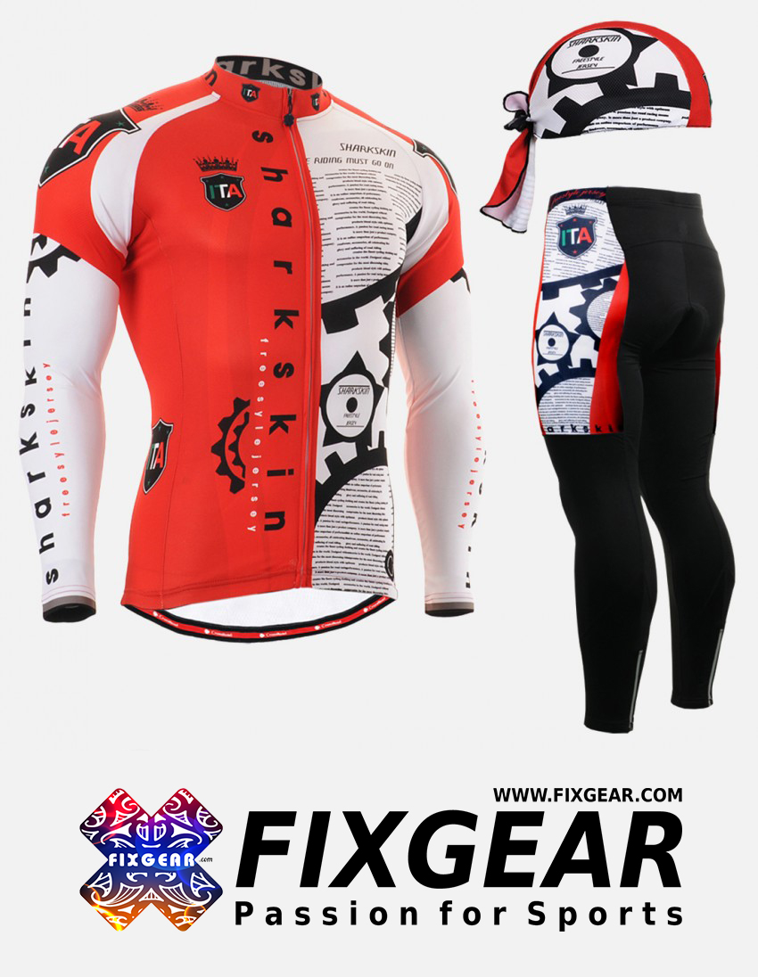 FIXGEAR CS-G401 Set Cycling Jerseys & Padded Pants 1