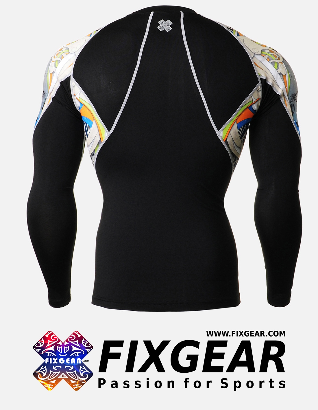 FIXGEAR C2L-B19B Compression Shirt Men - Image 2