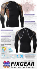 FIXGEAR C2L-B27 Compress Black Shirt