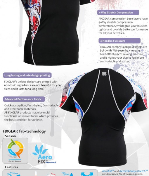 FIXGEAR C2S-B19R Shirt Short Sleeve - Image 3