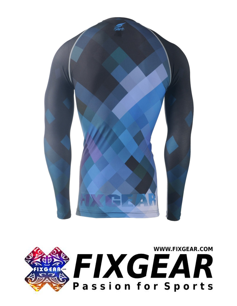 FIXGEAR CFL-Q14 Compression Shirt Long Sleeve Black - Image 2