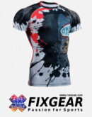 best black skin tight layer shirt by FIXGEAR