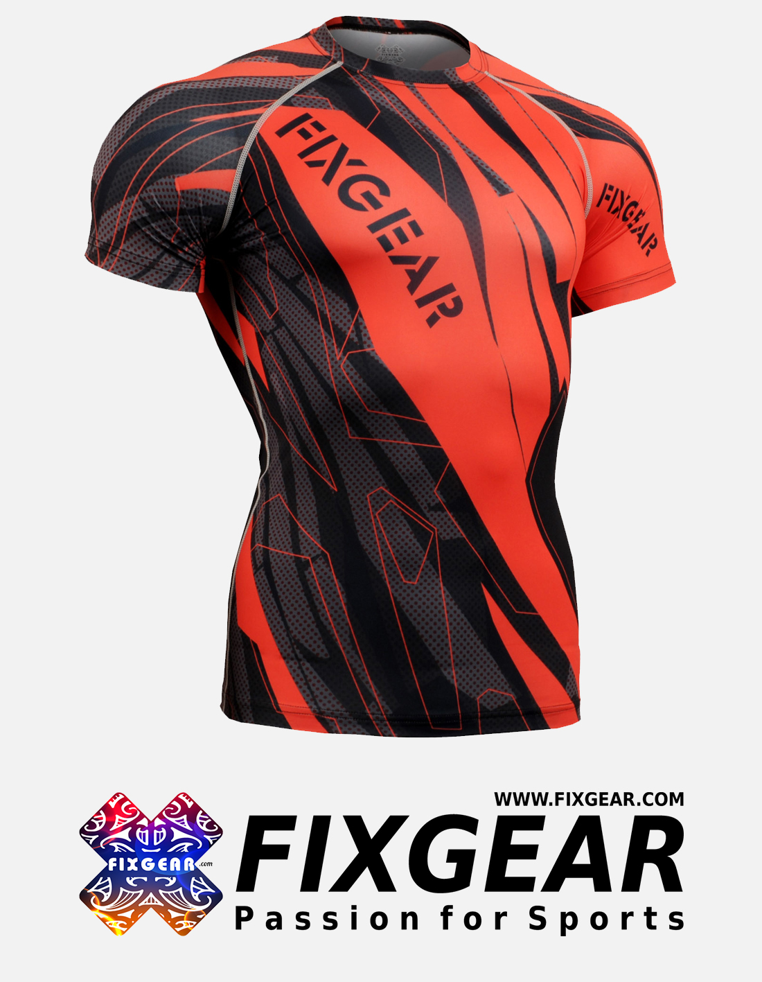 FIXGEAR Black Skin Tight Shirt