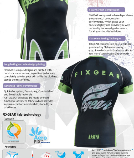 FIXGEAR CFS-12K Skin-tight Compression Base Layer Shirt - Image 3