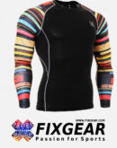 Long Sleeve Cycling Compression T Shirt
