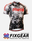 Orange Short Sleeve Cycling Jersey