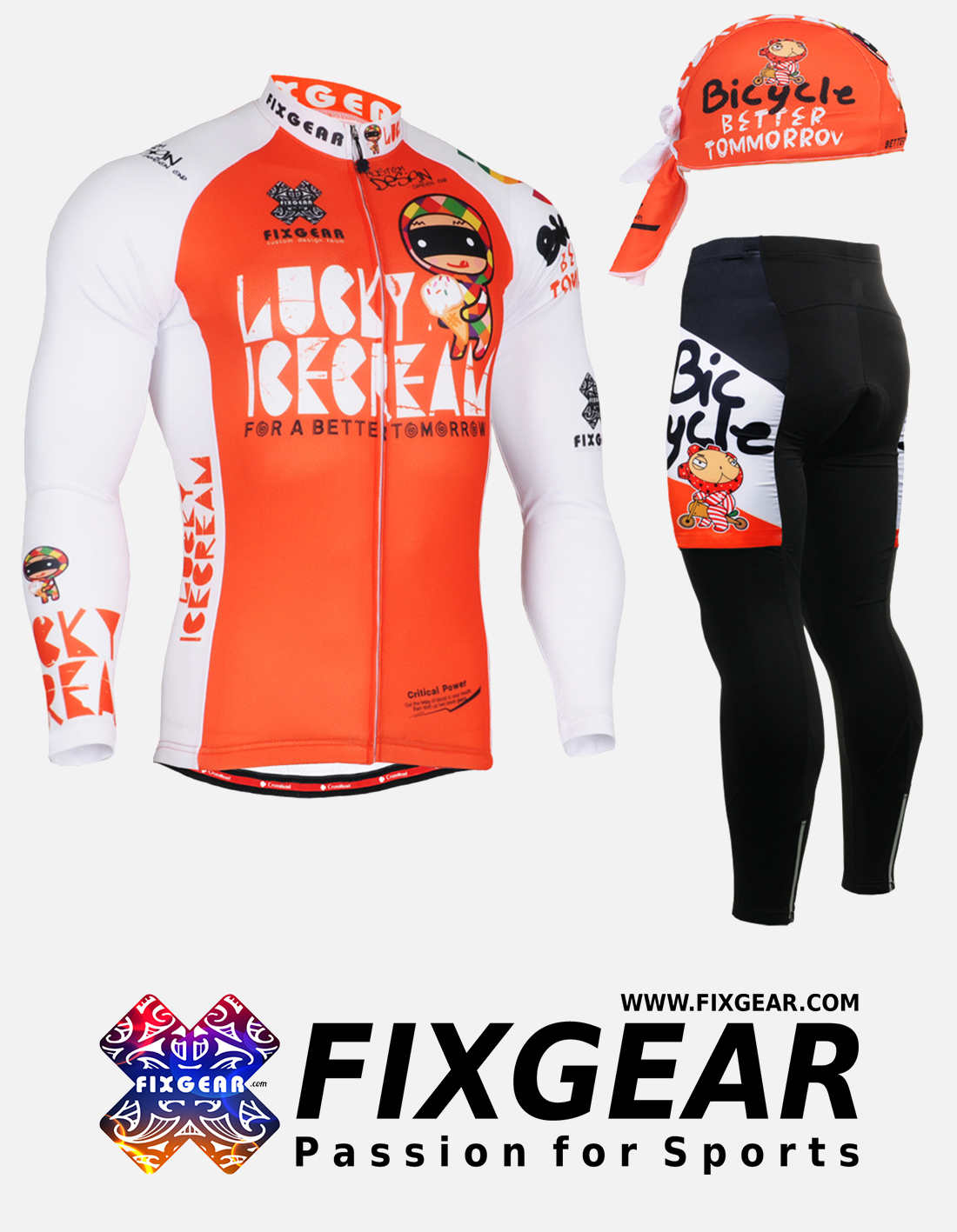Cycling Jerseys and Padded Pants Men