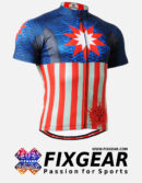 Short Sleeve Cycling Jerseys Red