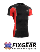 Skin Tight Male Compression Short Sleeve Shirt