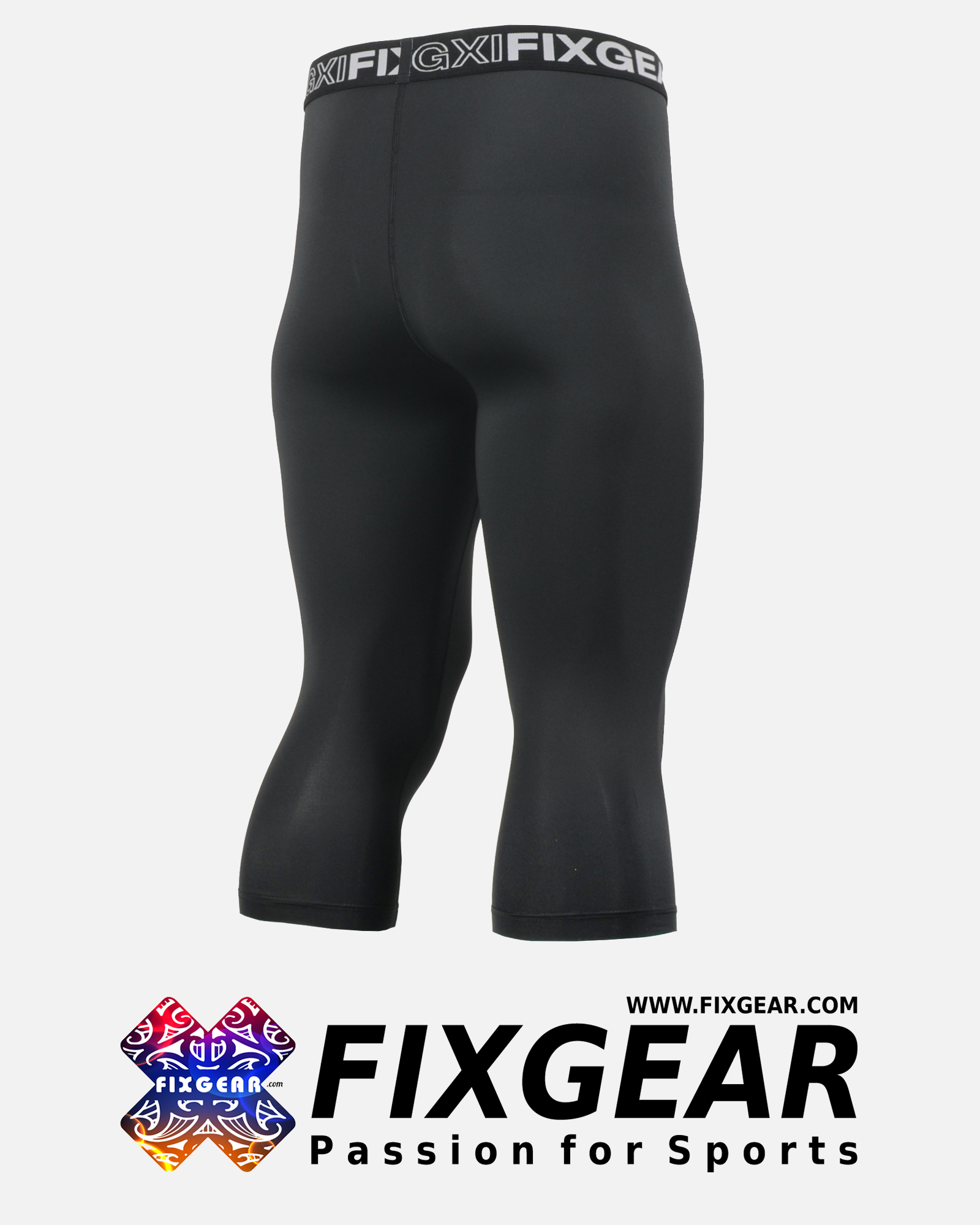 FIXGEAR FP7-BS Male Compression Capri Leggings Pant - Image 2