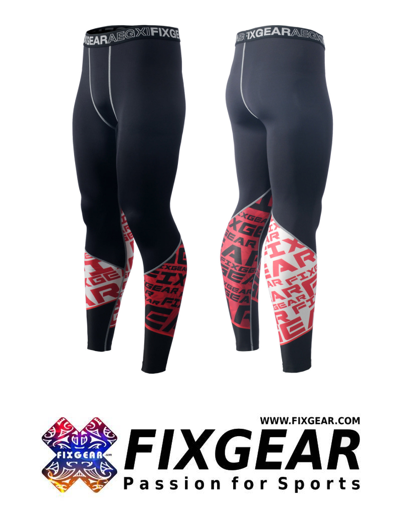 FIXGEAR FPL-G8 Compression Leggings Under Training Tights Base layer Pants MMA/UFC