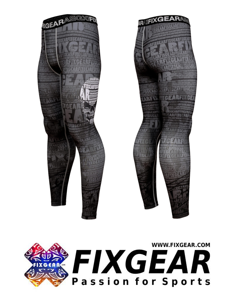 FIXGEAR FPL-S17 Compression Leggings Under Training Tights Base layer Pants MMA/UFC