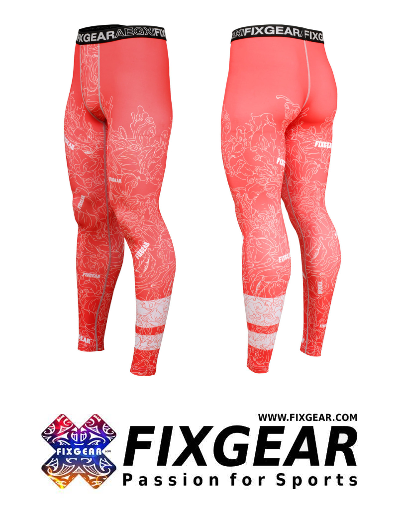 FIXGEAR FPL-S18R Compression Leggings Under Training Tights Base layer Pants MMA/UFC