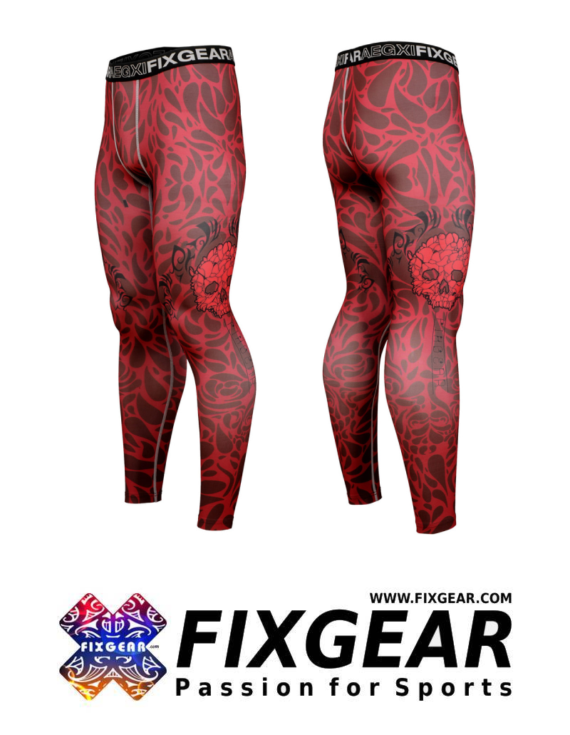 FIXGEAR FPL-S19R Compression Leggings Under Training Tights Base layer Pants MMA/UFC