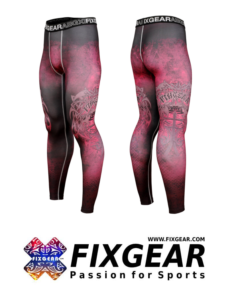 FIXGEAR FPL-S21 Compression Leggings Under Training Tights Base layer Pants MMA/UFC