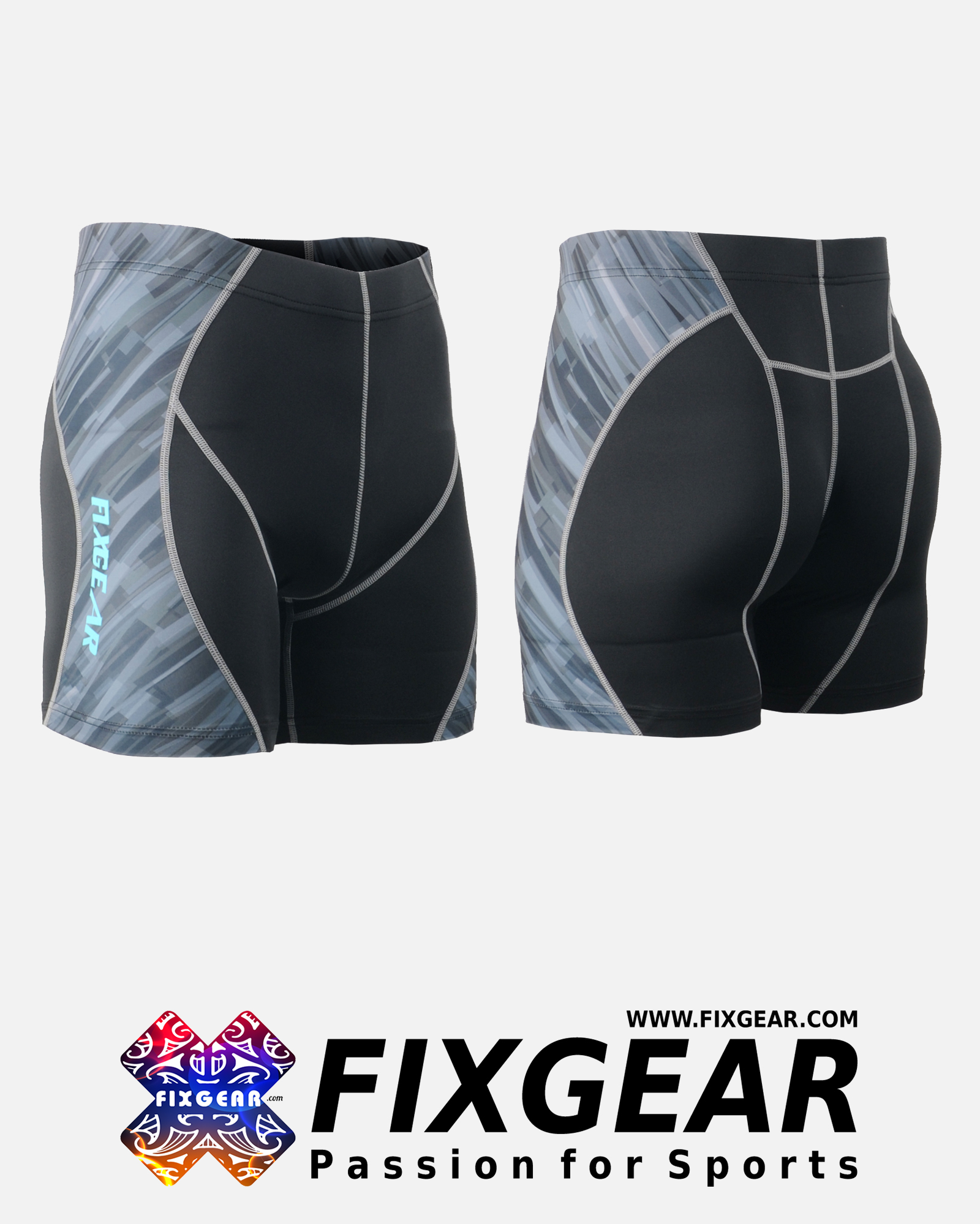 FIXGEAR P2S-B67 Compression Drawer Shorts - Image 2