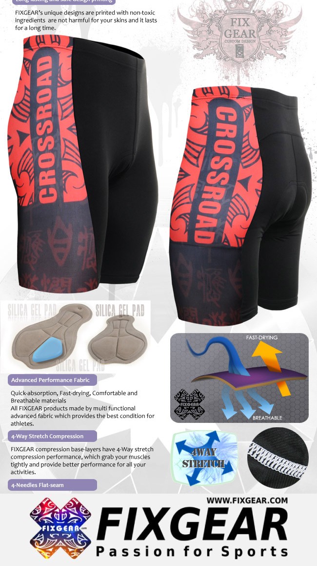FIXGEAR ST-28 Men Cycling Short Padded - Image 3