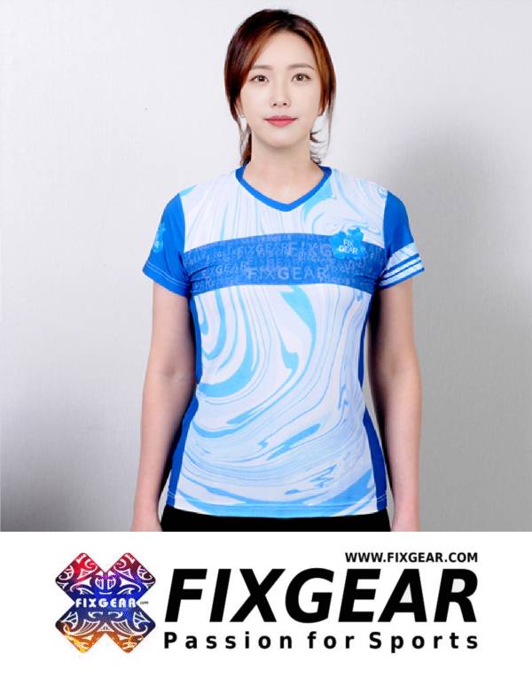 FIXGEAR TS-K10 UNISEX CASUAL SHORT SLEEVE V-NECK T-SHIRT