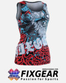 Compression Girl Tight Sleeveless Shirt