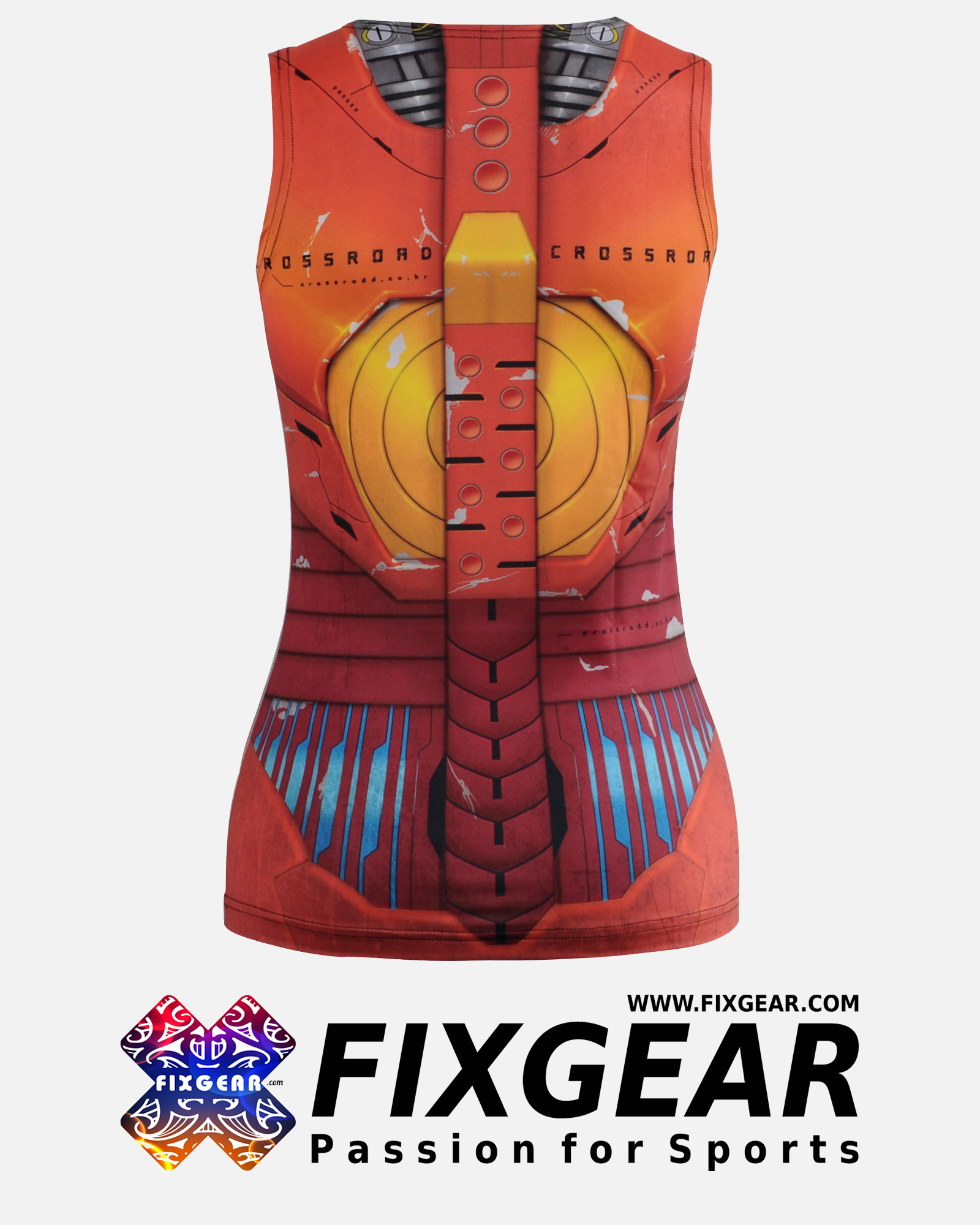 FIXGEAR CFN-W-L8 Compression Gym Sleeveless Shirt Girl - Image 2